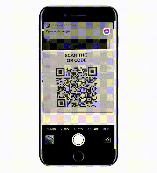 ChatBot QR Scan